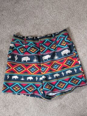 Women's Rowdy Crowd Southwestern Shorts Small